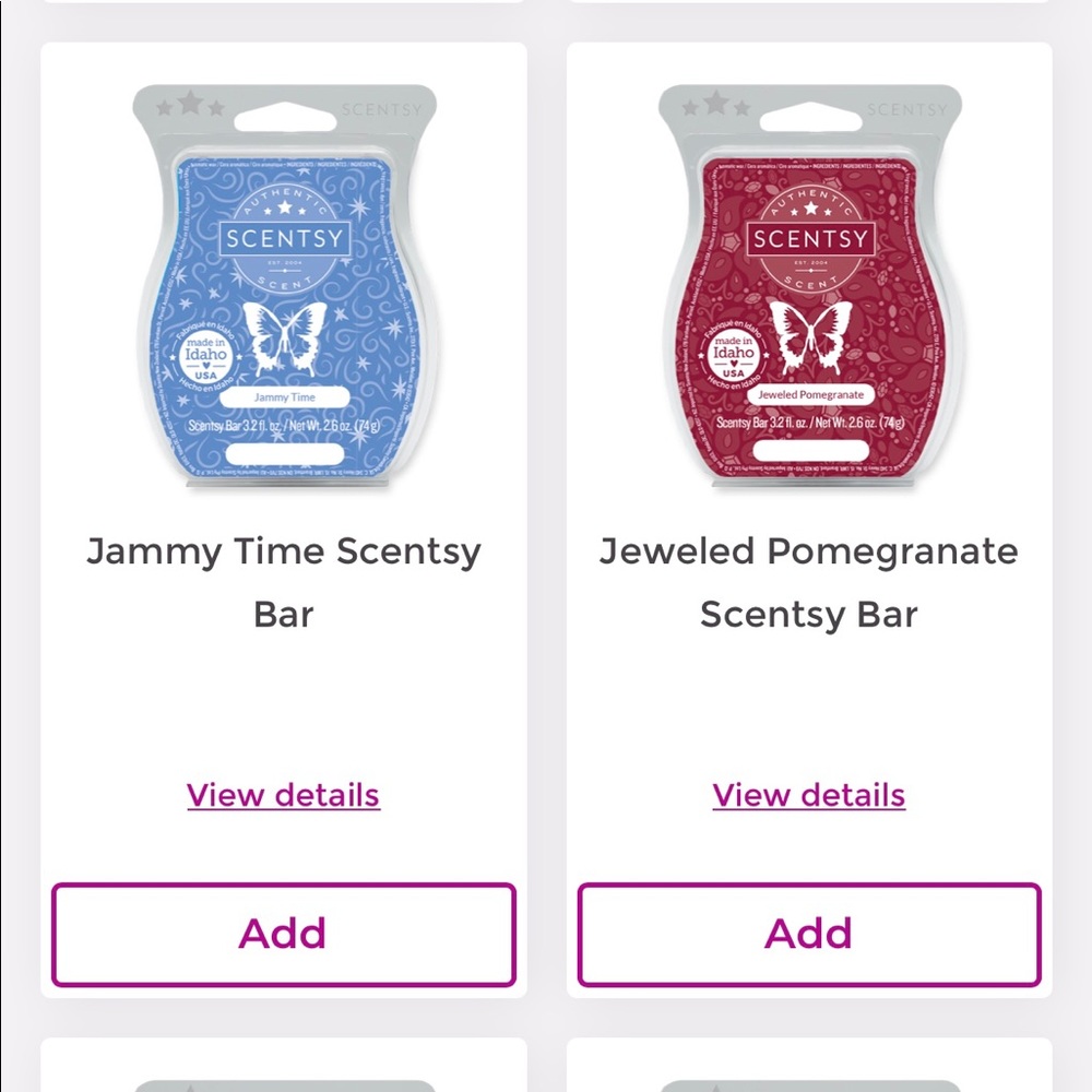 Scentsy Wax Bars